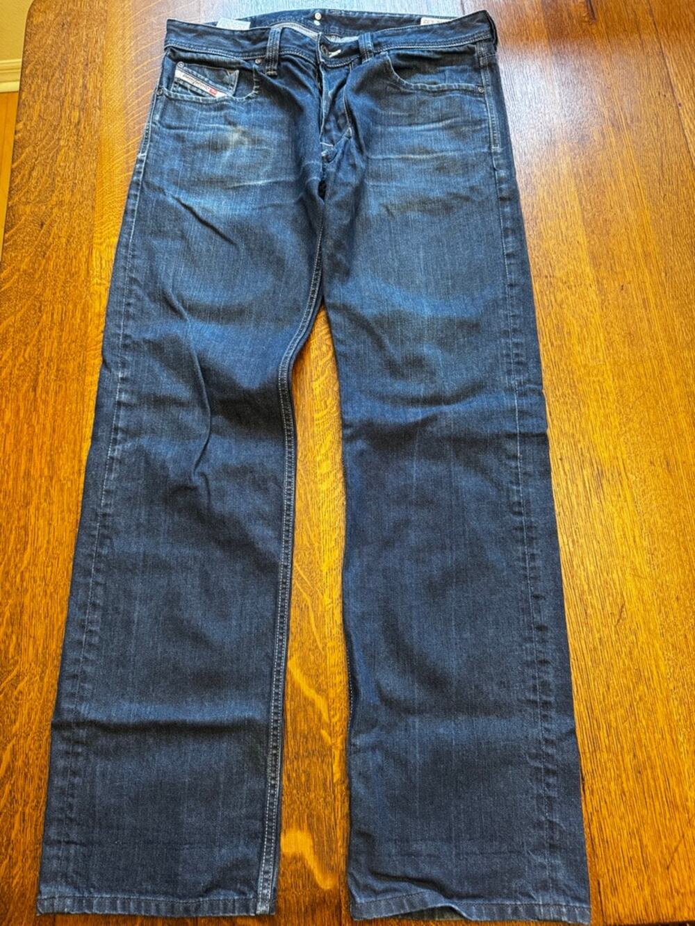 Diesel Larkee Dark Wash Denim Jeans 32x32